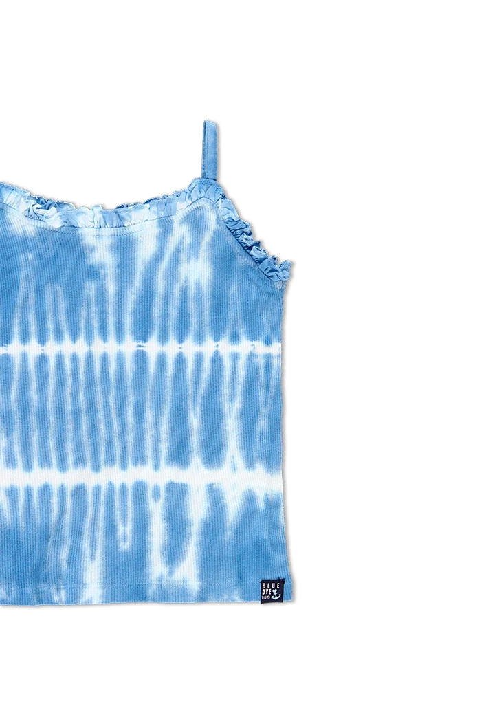 T-Shirt tricot à bretelles pour fille