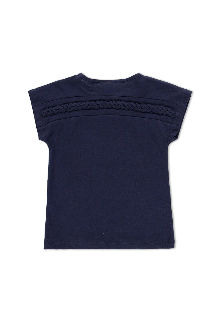 T-Shirt tricot pour fille - organique