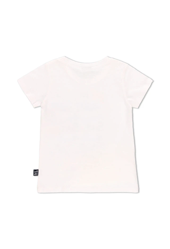 T-Shirt tricot flame "poissons" pour fille