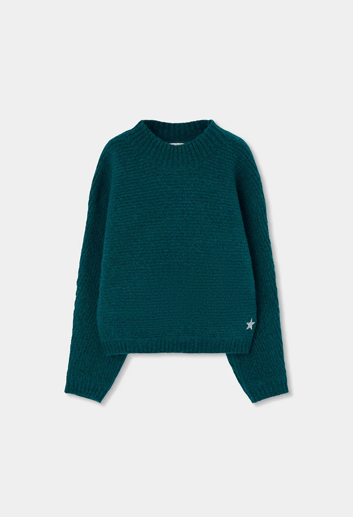 Jersey niña verde con estrella