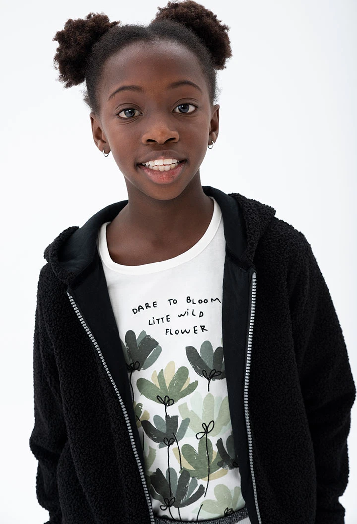 T-Shirt tricot pour fille