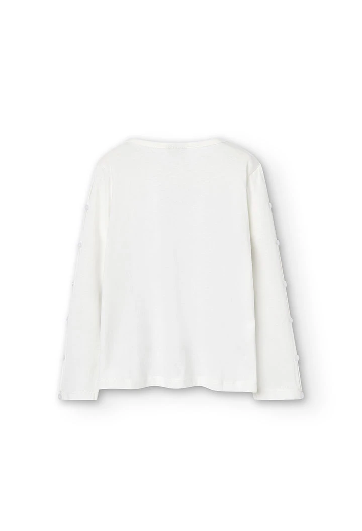 T-Shirt tricot pour fille