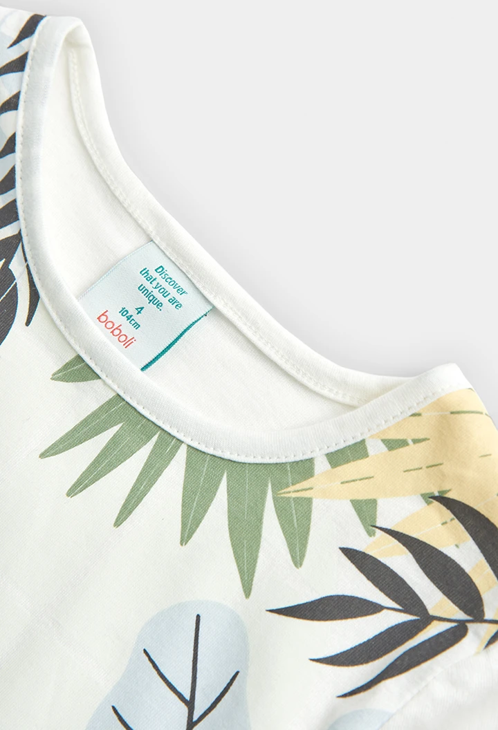 T-Shirt tricot pour fille