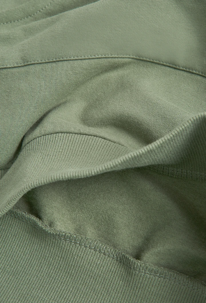 Robe en molleton à capuche pour fille