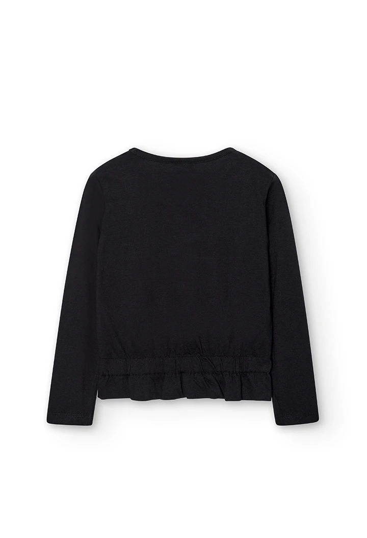 T-Shirt tricot pour fille