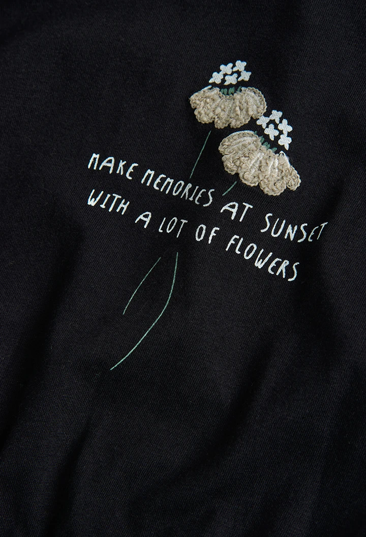 T-Shirt tricot pour fille