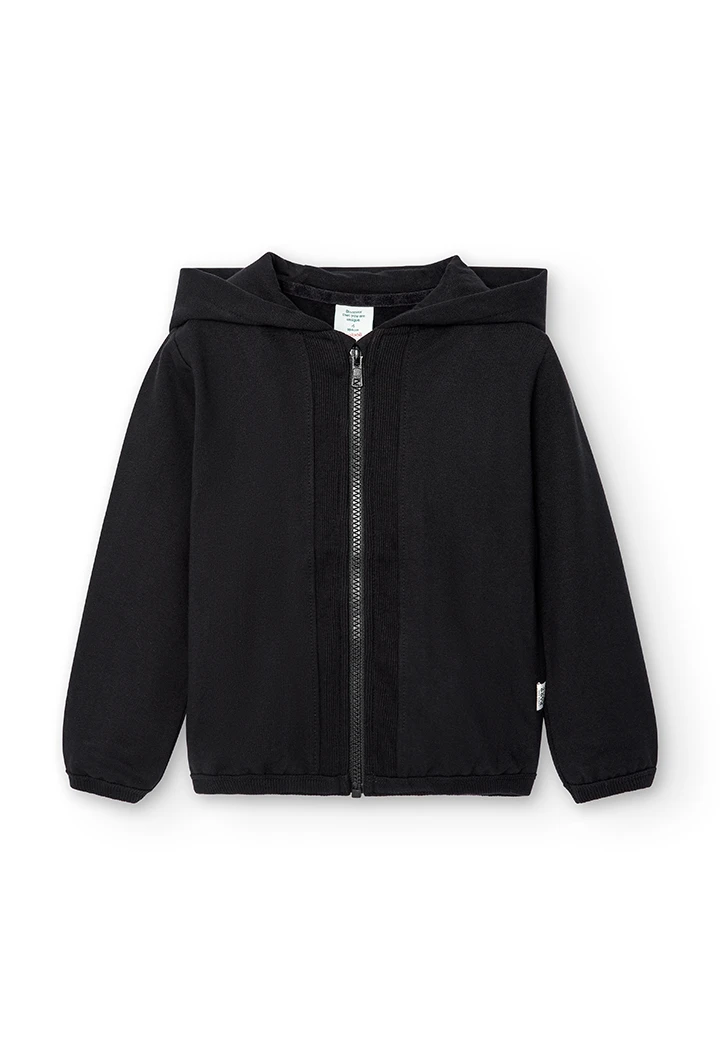 Veste en molleton à capuche pour fille