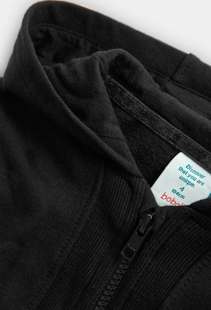 Veste en molleton à capuche pour fille
