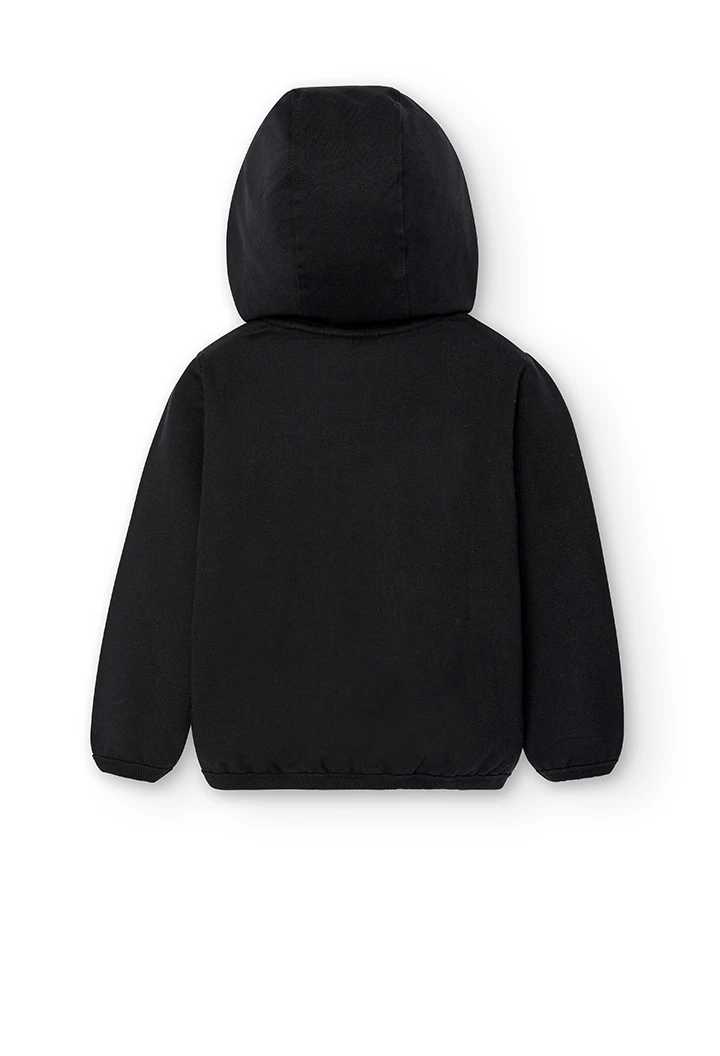 Fleece jacket hooded for girl