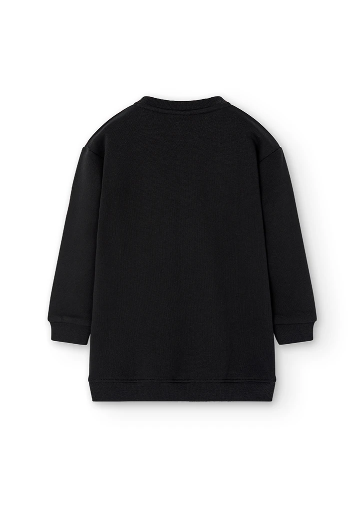 Pack en tricot bi matiere pour fille