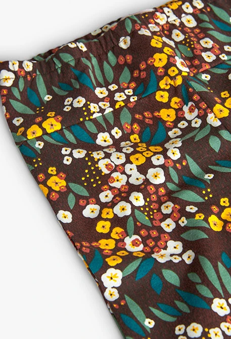 Legging de punto flores