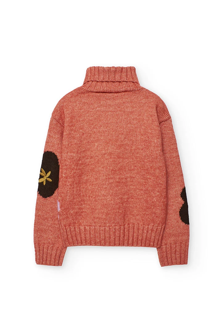 Mädchenpullover braun