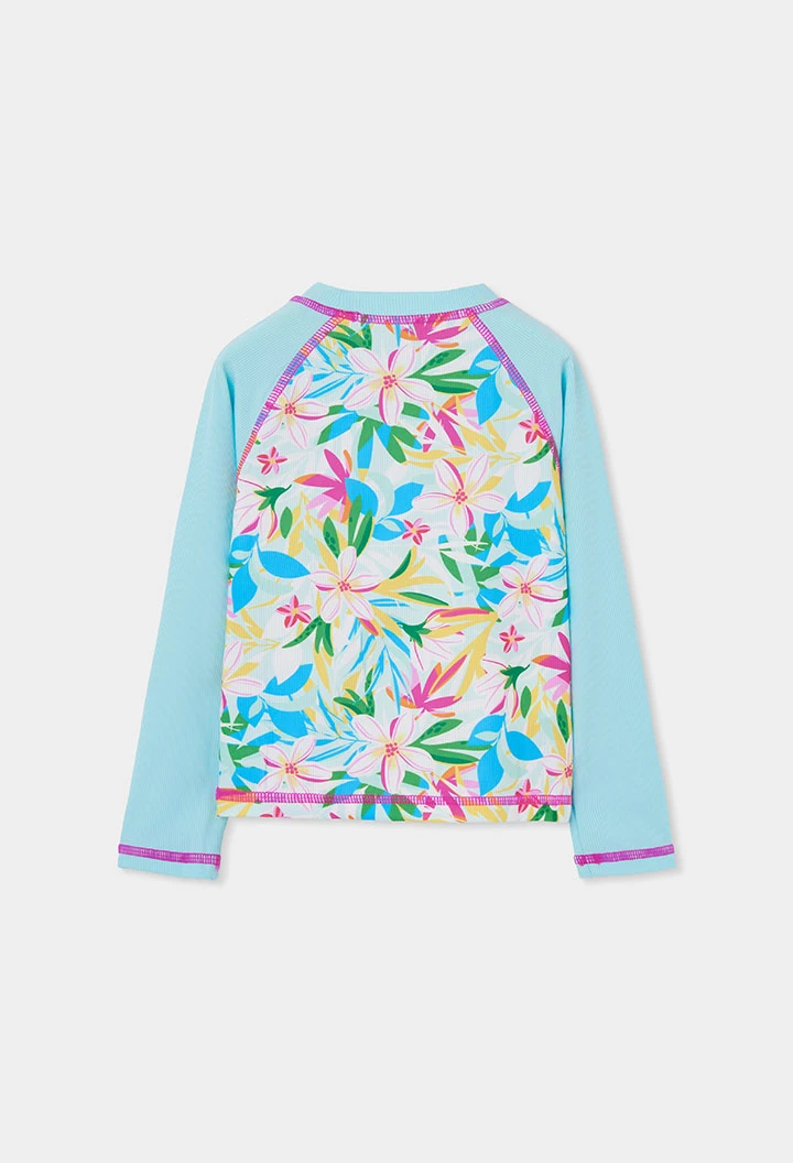 Girl’s long sleeve swim T-shirt UPF50+