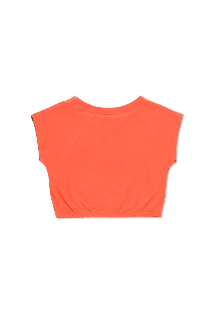 T-Shirt tricot flame pour fille