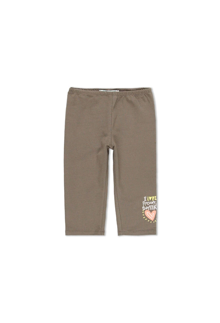 Pack en tricot bi matiere pour fille