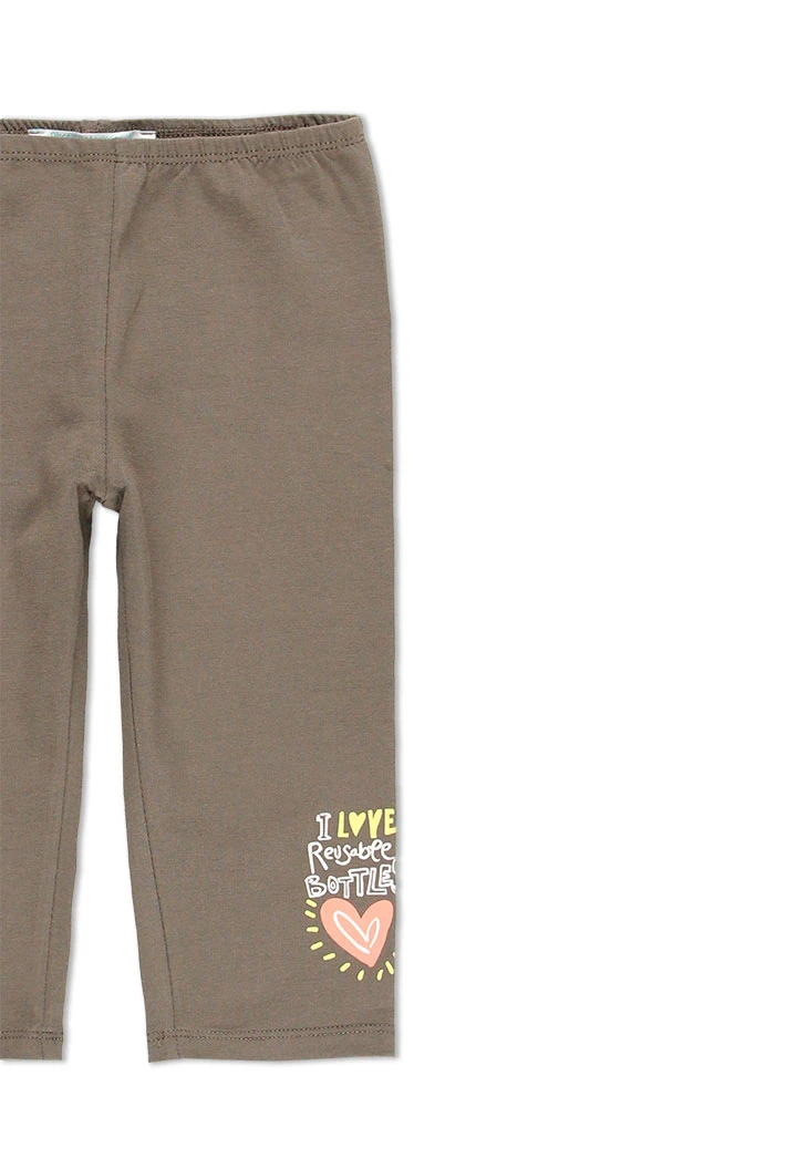 Pack en tricot bi matiere pour fille