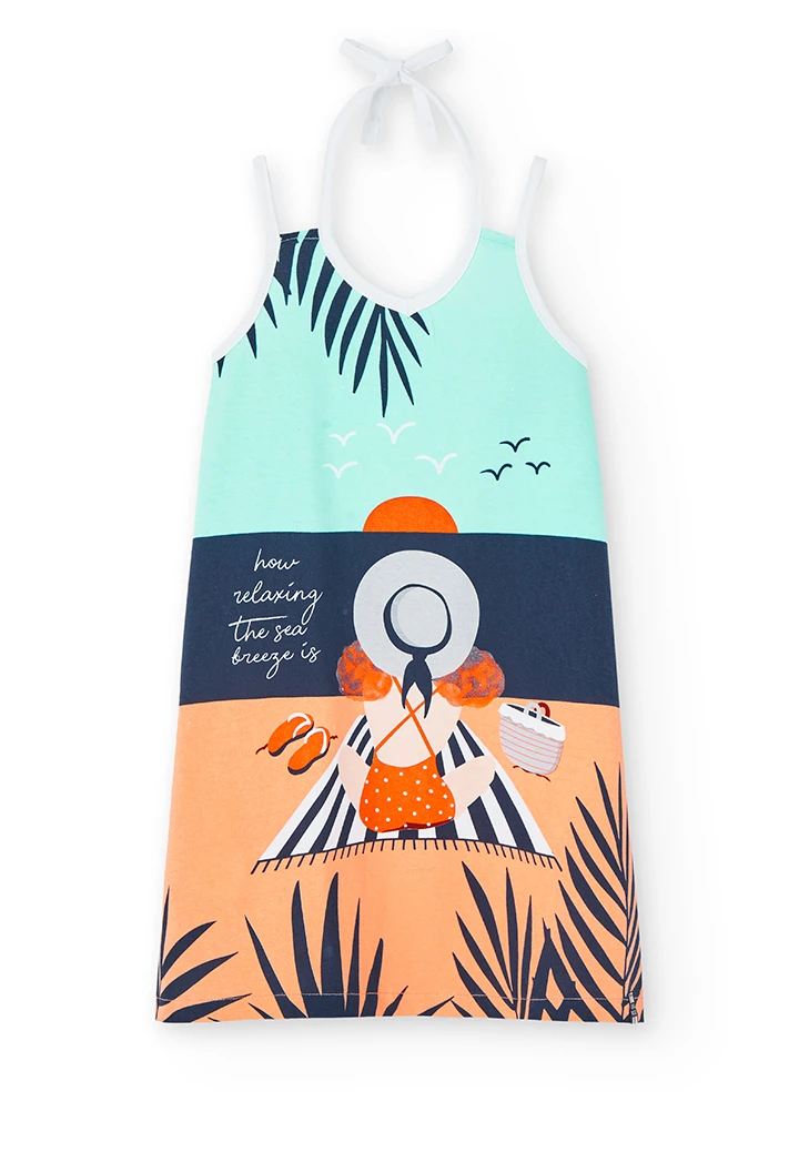 Robe stretch pour fille