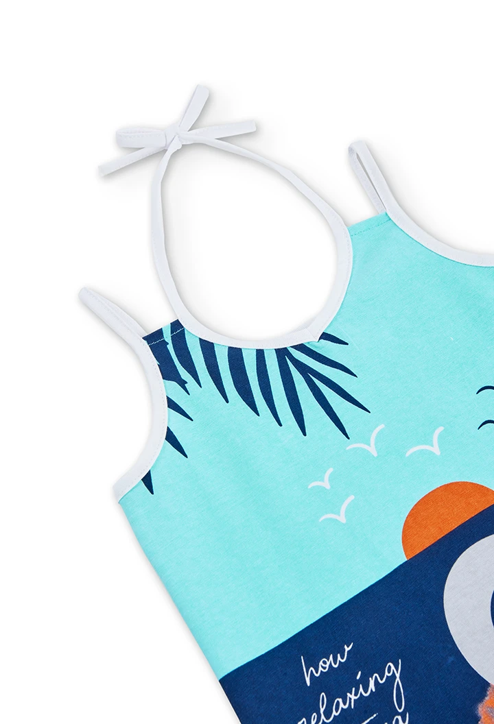 Robe stretch pour fille