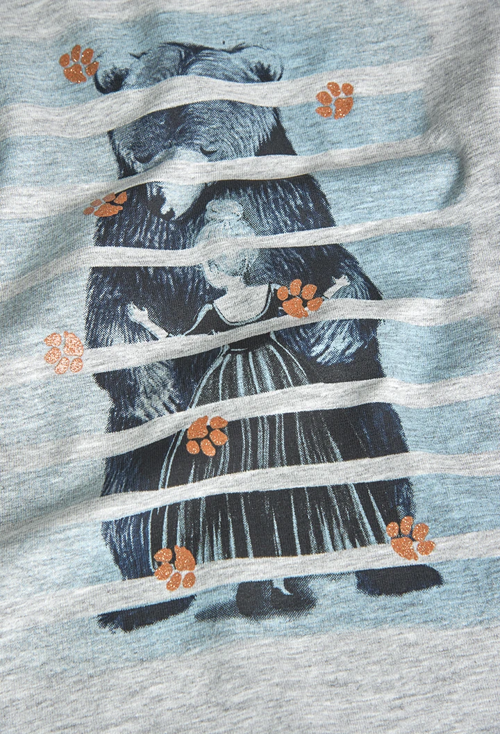 T-Shirt tricot pour fille