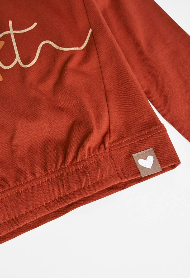 T-Shirt tricot "étoiles" pour fille