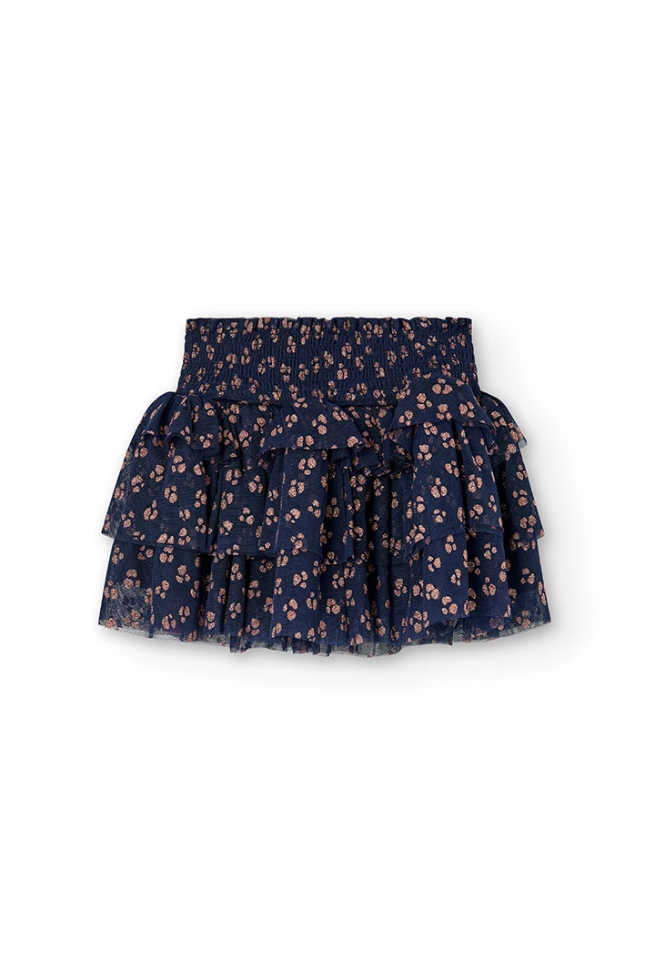Jupe en tulle imprimée pour fille
