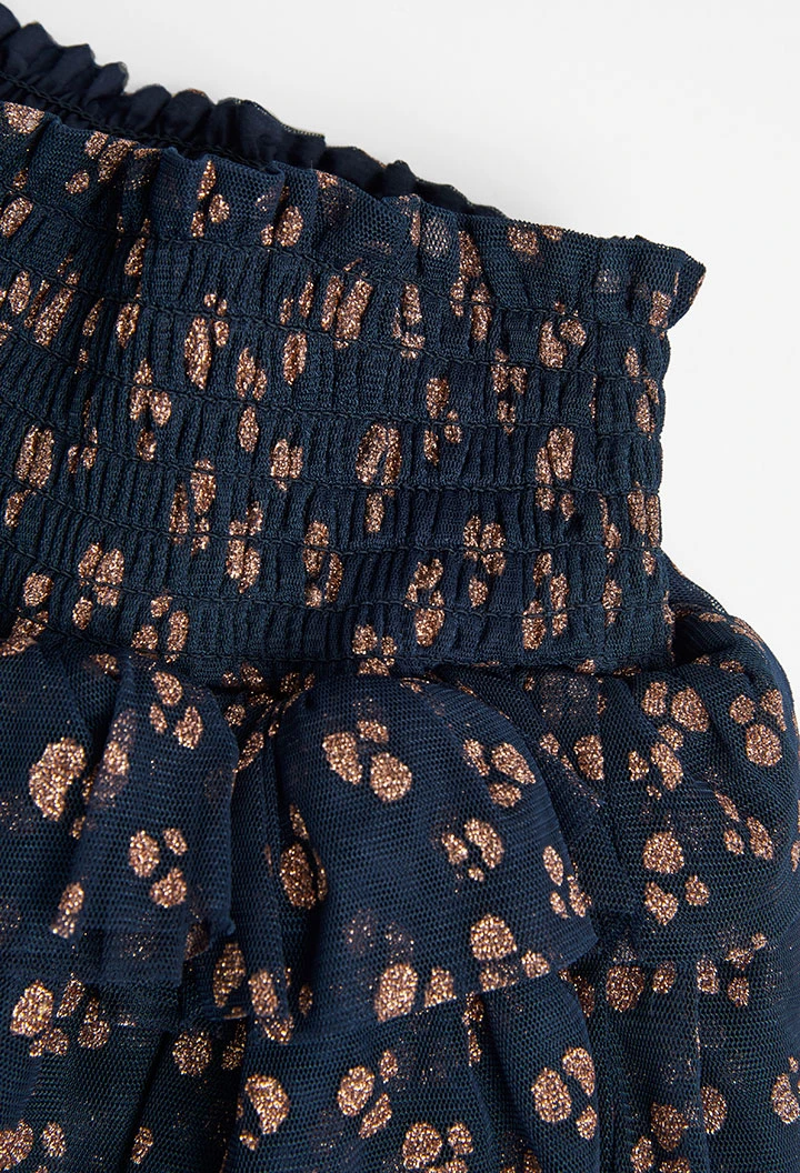 Jupe en tulle imprimée pour fille