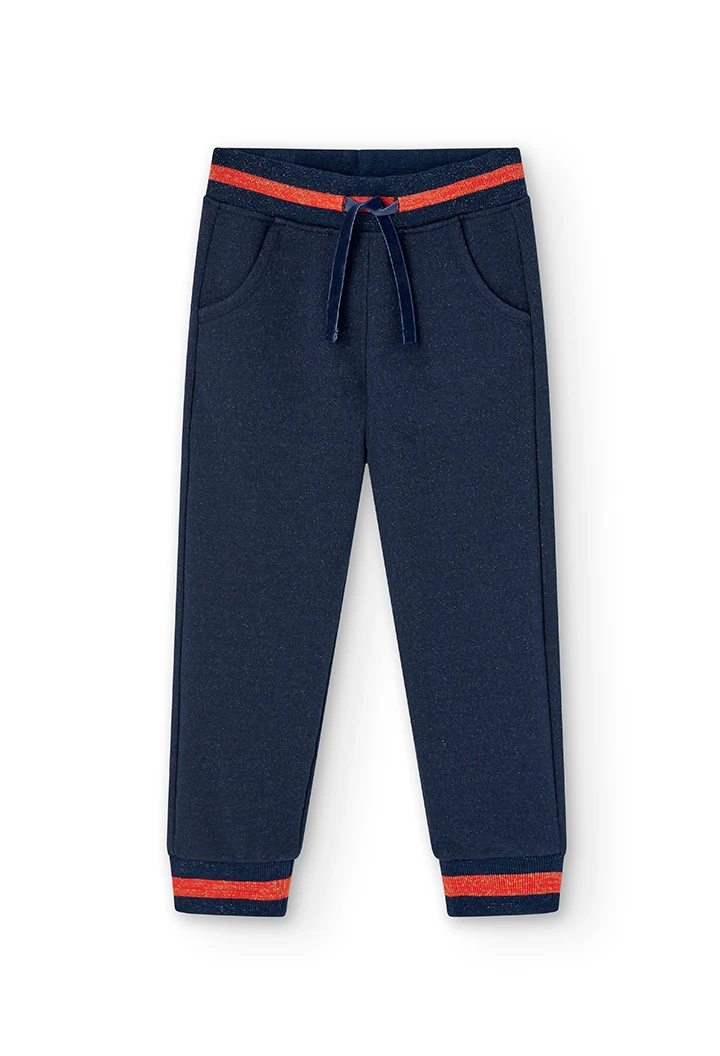 Pantalon en molleton pour fille