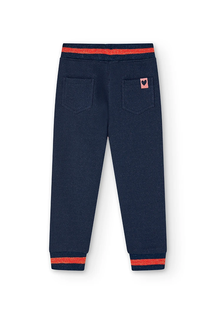 Fleece trousers for girl