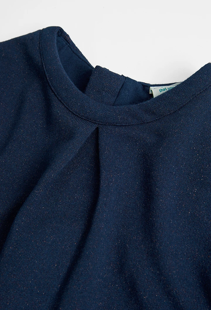 Robe en molleton pour fille