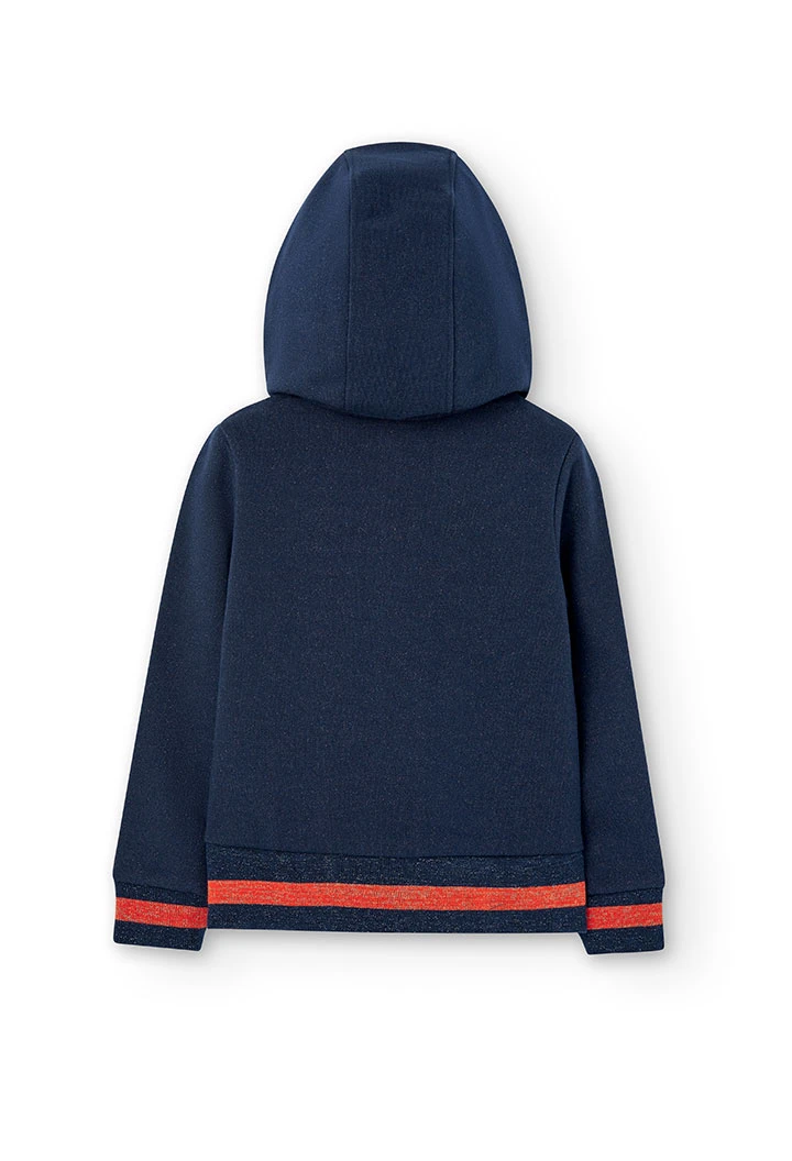 Veste en molleton à capuche pour fille