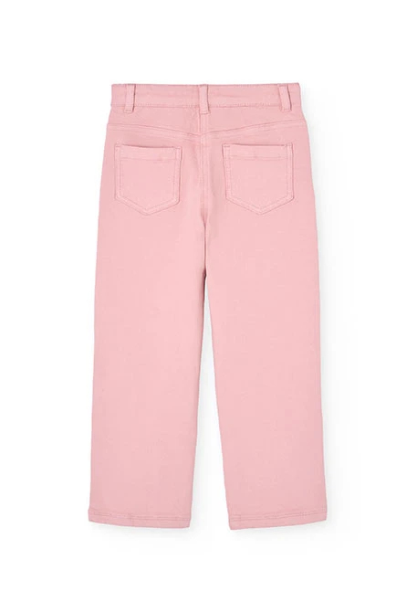Pantalone rosa per bambina