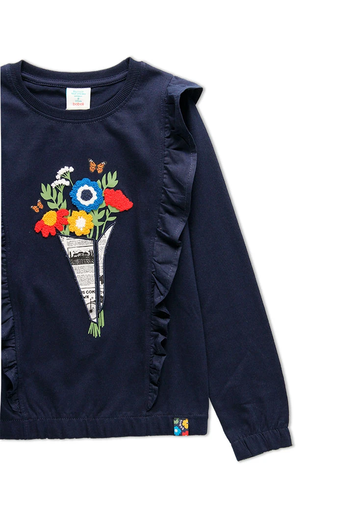 T-Shirt tricot pour fille