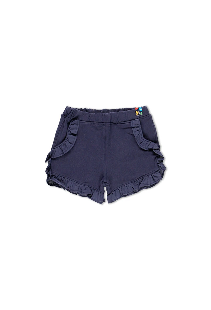 Short en molleton pour fille