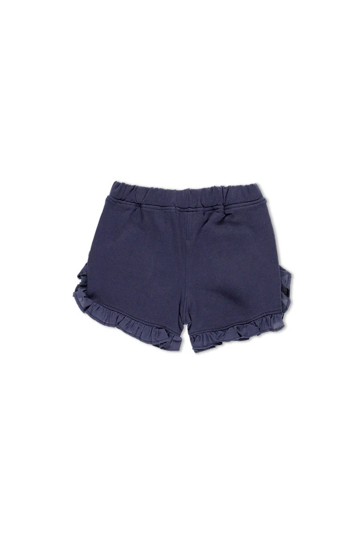 Short en molleton pour fille
