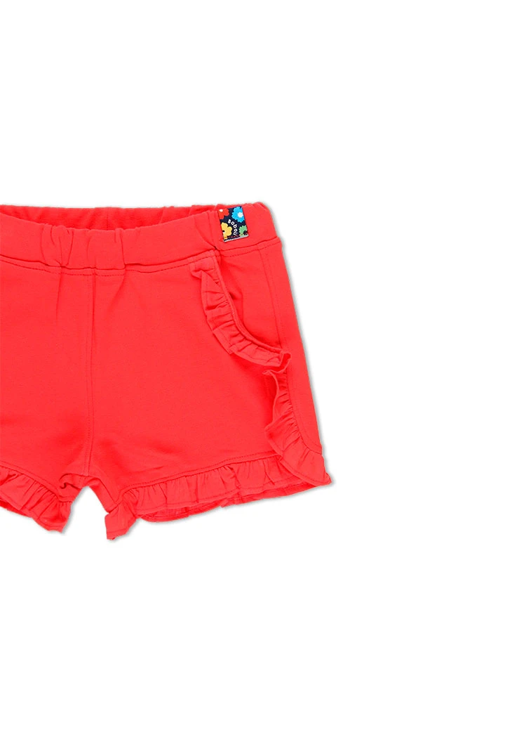Short en molleton pour fille