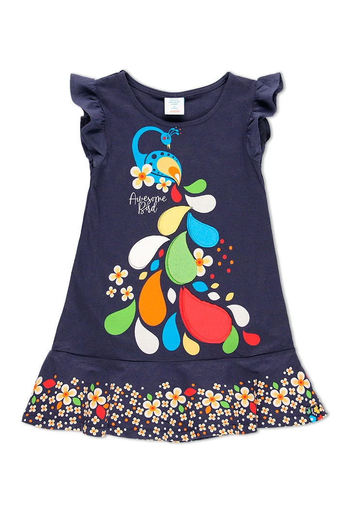 Robe "a fleurs" pour fille
