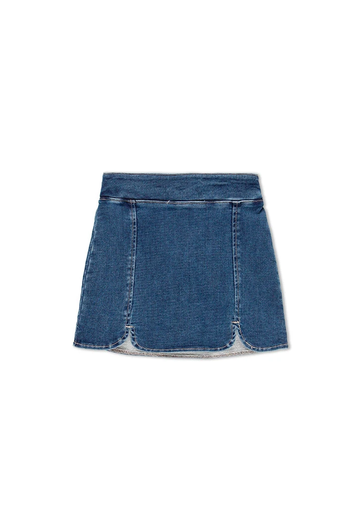Jupe en jean stretch maille pour fille