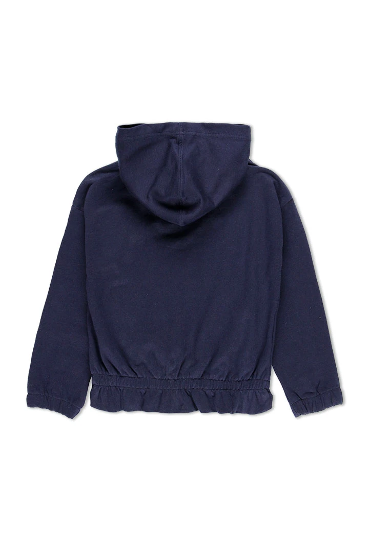 Veste en molleton à capuche pour fille