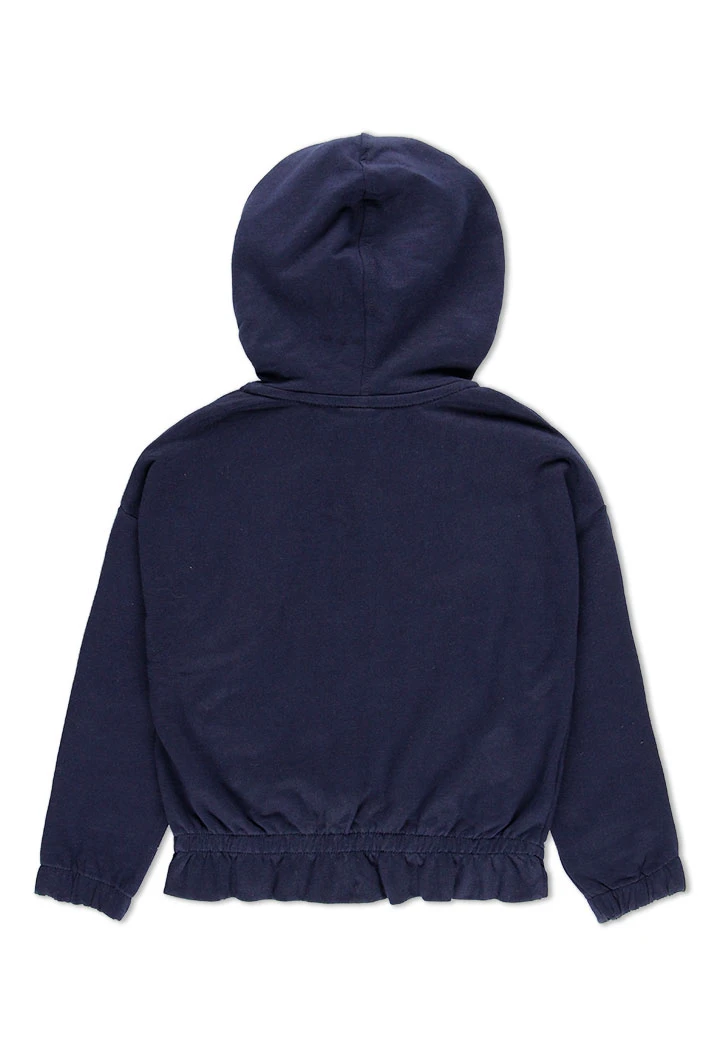 Veste en molleton à capuche pour fille