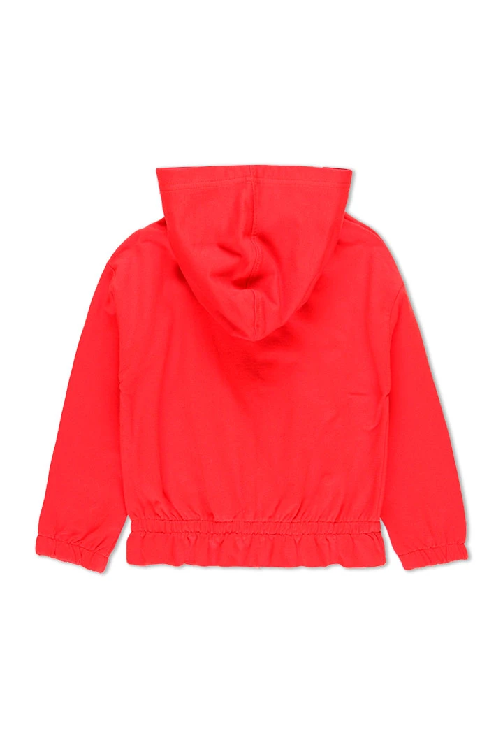 Veste en molleton à capuche pour fille