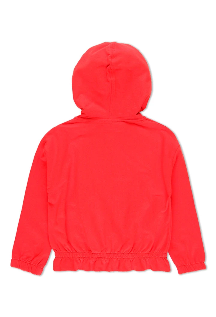 Veste en molleton à capuche pour fille
