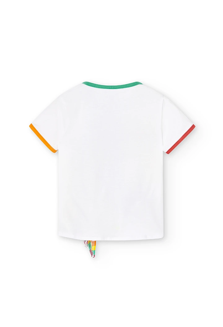 T-Shirt stretch pour fille