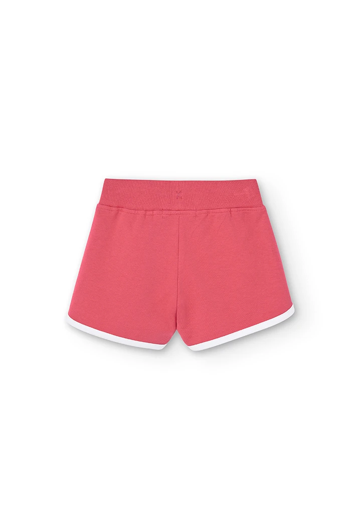 Short felpa elástica para menina