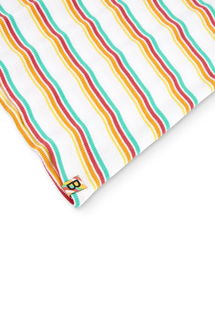 Dress striped for girl