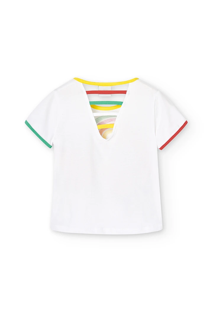 T-Shirt gestrickt elastisch für mädchen