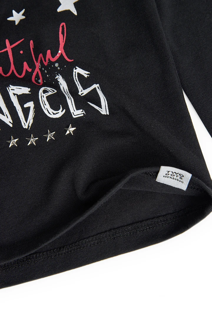 T-Shirt stretch pour fille