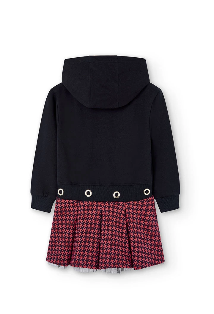 Robe en molleton pour fille
