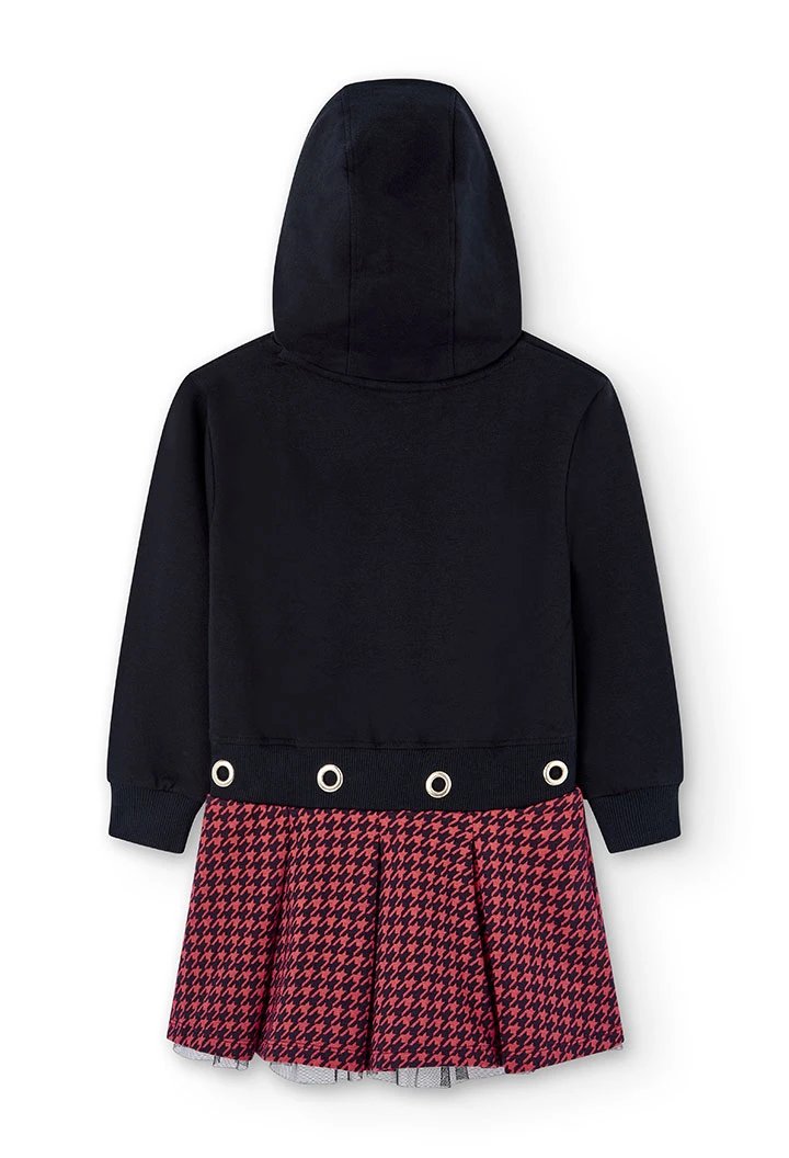 Robe en molleton pour fille
