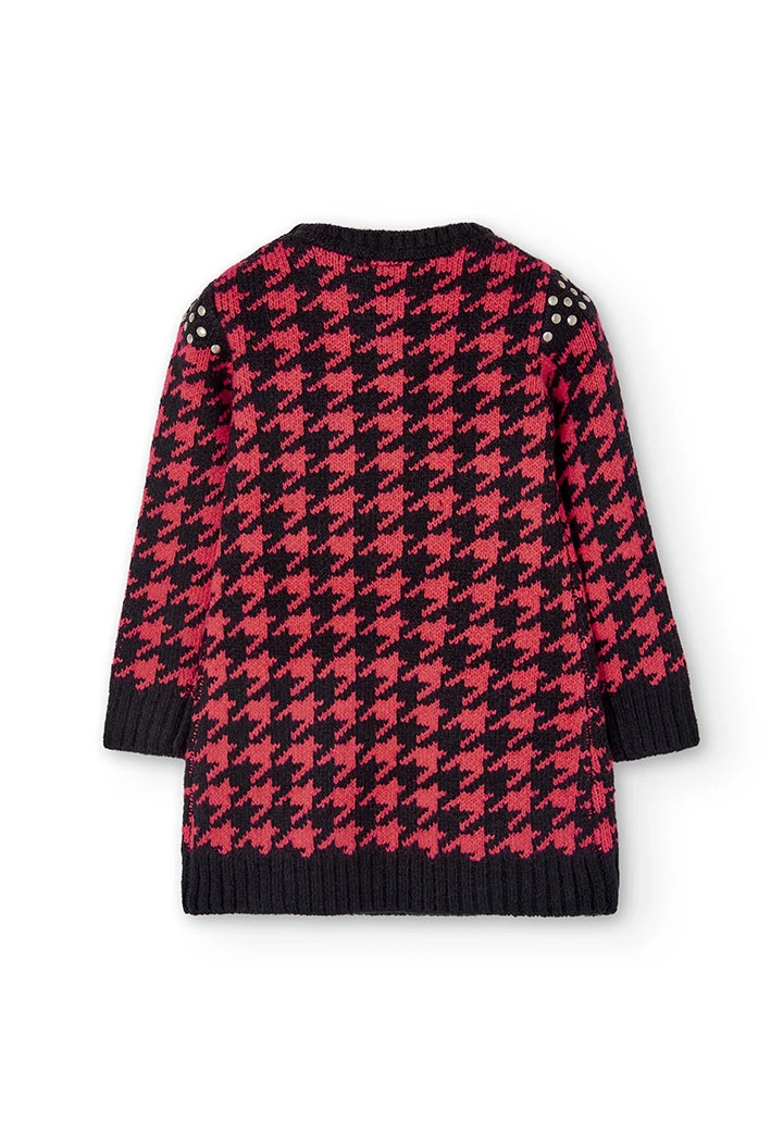 Vestido tricot para menina