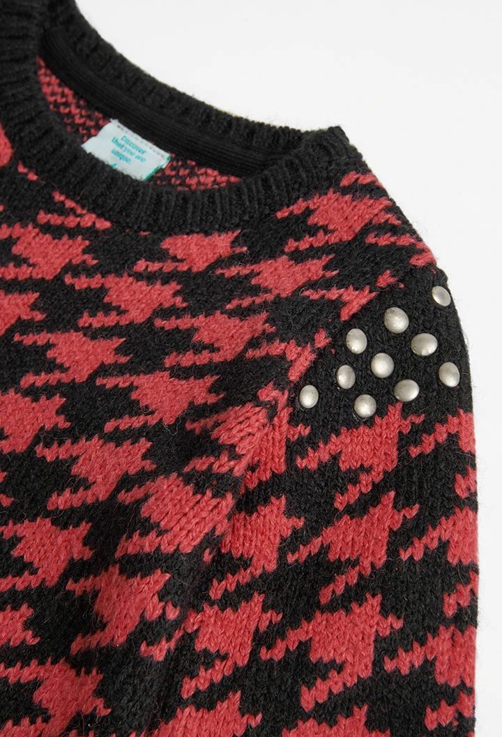 Vestido tricot para menina